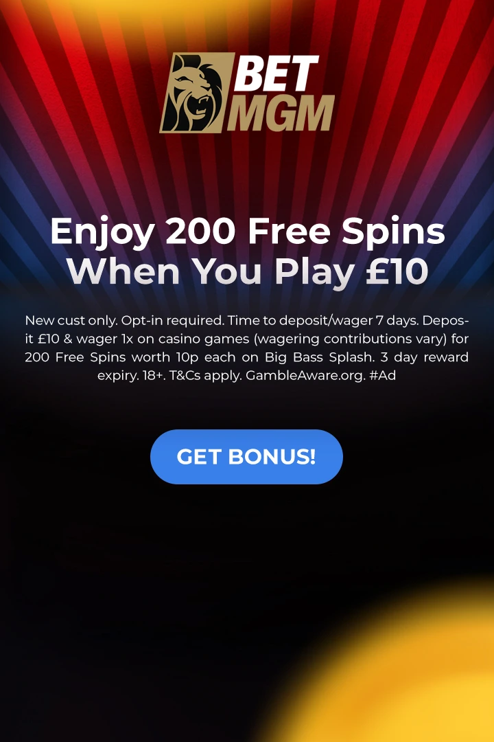 Enjoy 200 Free Spins When You Play £10