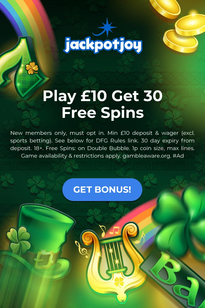 Play £10 Get 30 Free Spins