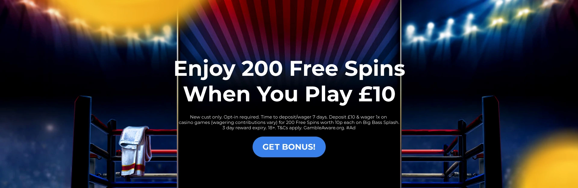 Enjoy 200 Free Spins When You Play £10